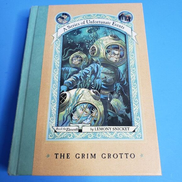 Lemony Snicket A Series of Unfortunate Events The Grim Grotto HB HC 2004 - Picture 1 of 10